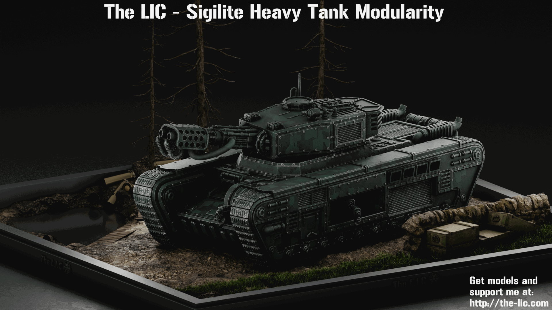The LIC AA - Sigilite Heavy Tank